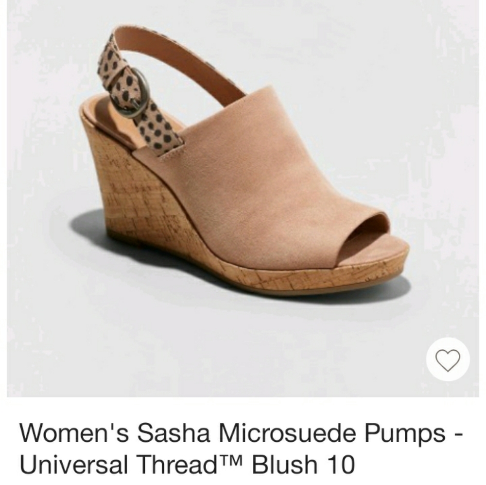 NWT Sz 9 1/2 Universal Thread Wedge